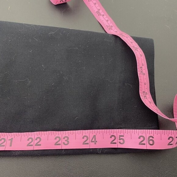 Loft Women's Marisa Skinny Leg Pants Size 0 Black Sailor Buttons Cotton Blend - Picture 10 of 11